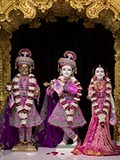 Shri Harikrishna Maharaj, Bhagwan Shri Krishna and Shri Radhaji